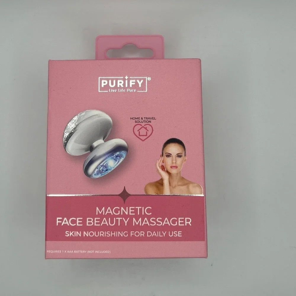 Purify Magnetic Face Beauty Massager Electric Pulse Skin Tightening#942